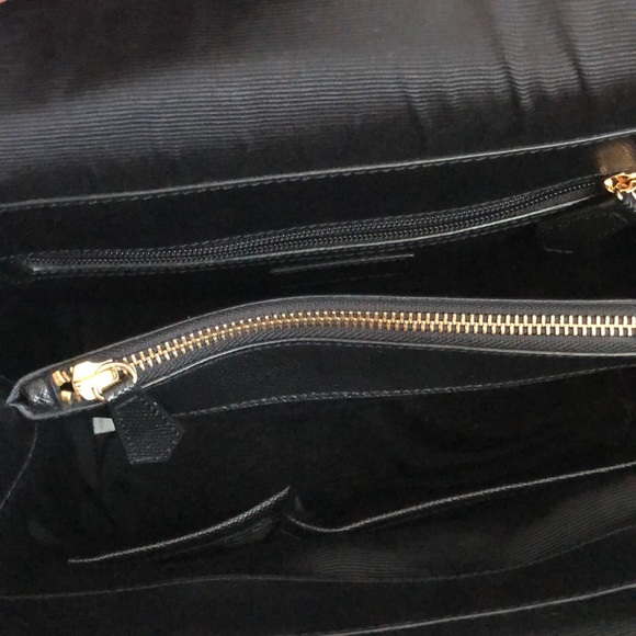 Samantha Thavasa Deluxe black Purse with gold details - Picture 8 of 9